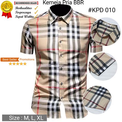 kemeja burberry lelaki|kemeja burberry asli.